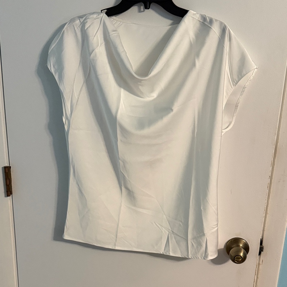 Elegant White Women's Top